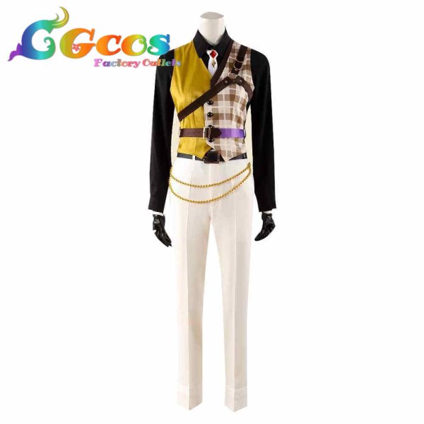画像3: あんさんぶるスターズ! 賢察インテリジェンス 羽風薫 コスプレ衣装 (3)