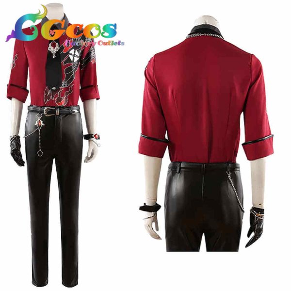 画像3: あんさんぶるスターズ! クロススカウト?ドミナント/Drastic 三毛縞斑 月永レオ 逆先夏目 コスプレ衣装 (3)