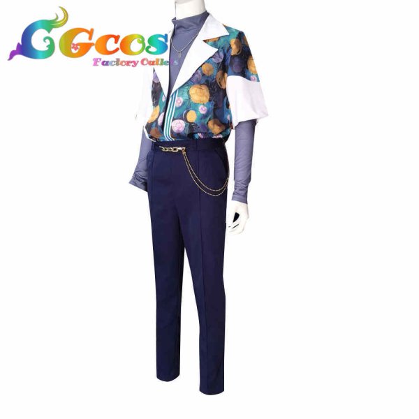 画像2: プロジェクトセカイ カラフルステージ！ feat. 初音ミク　困難を支えて　KAITO　コスプレ衣装 (2)