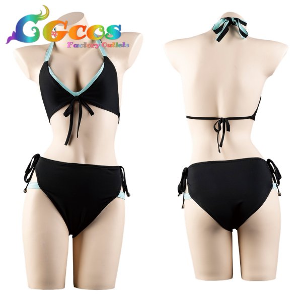 画像4: 学園アイドルマスター 学マス コスプレ 月村手毬 水着 コスプレ衣装 (4)