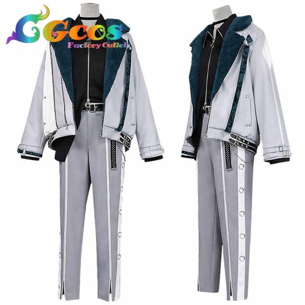 画像2: プロジェクトセカイ カラフルステージ! feat. 初音ミク 青柳冬弥 東雲彰人 烈火 コスプレ衣装 (2)