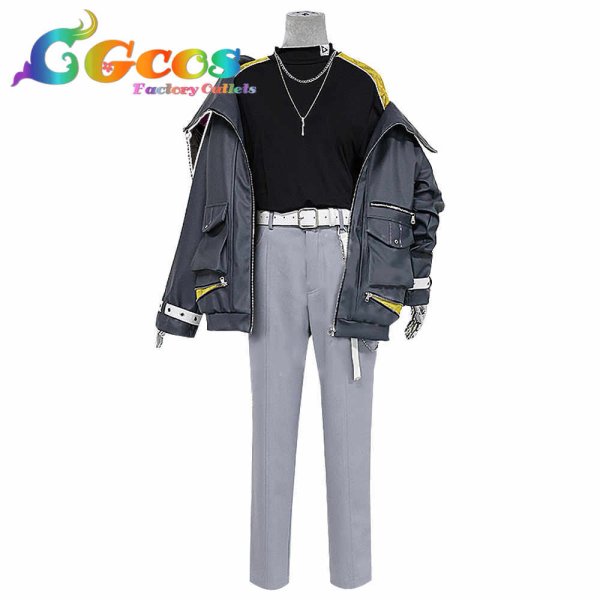 画像3: プロジェクトセカイ カラフルステージ! feat. 初音ミク 青柳冬弥 東雲彰人 烈火 コスプレ衣装 (3)