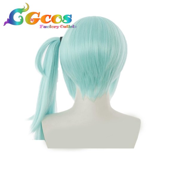 画像2: ブルーアーカイブ　ウィッグ　槌永ヒヨリ　コスプレ衣装 (2)