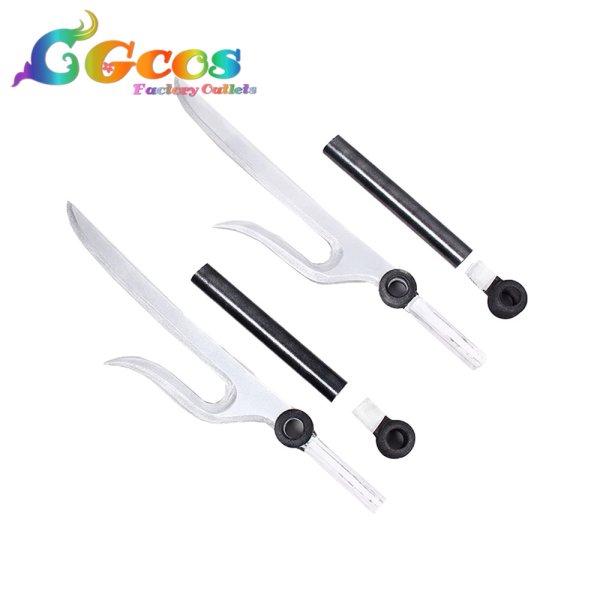 画像2: 無限の住人　万次　双刀　コスプレ道具 (2)