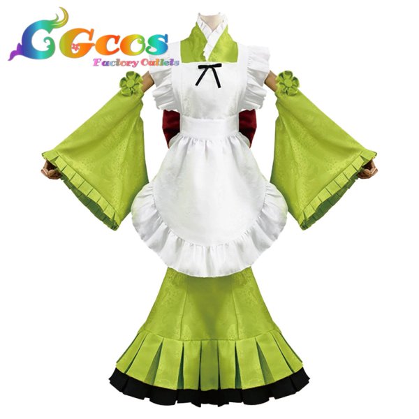 画像3: 初音ミク 抹茶パフェ 抹茶パフェさくら コスプレ衣装 (3)