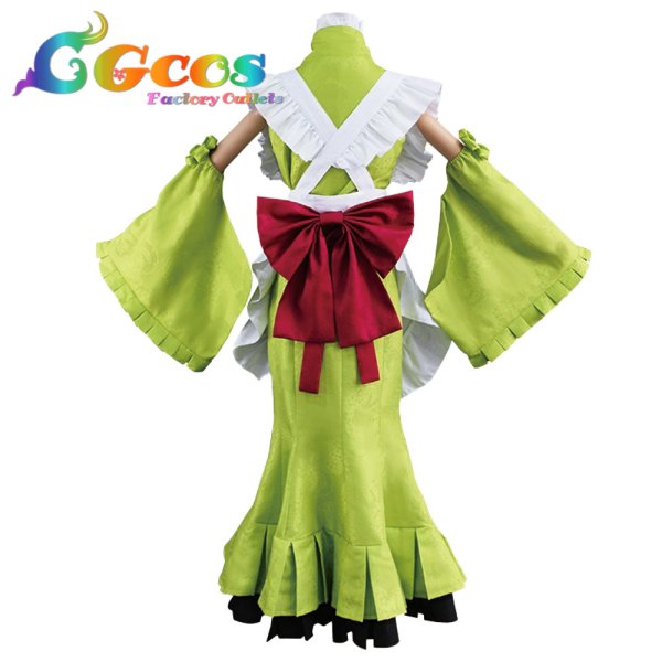 画像4: 初音ミク 抹茶パフェ 抹茶パフェさくら コスプレ衣装 (4)