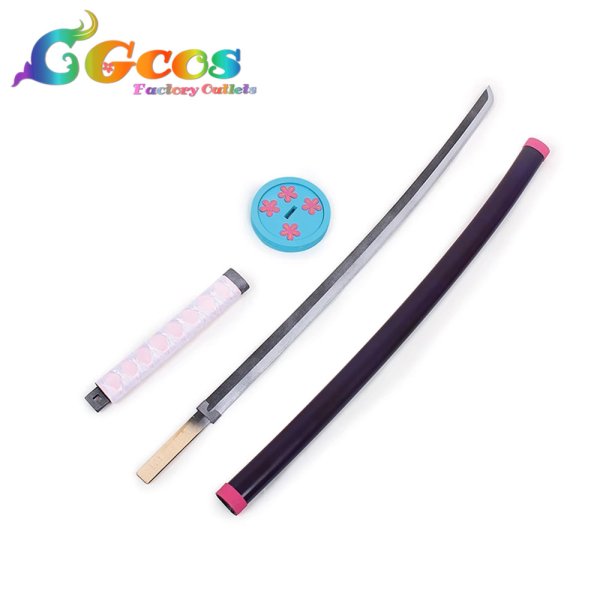 画像2: 鬼滅の刃 真菰 剣+鞘 コスプレ道具 (2)