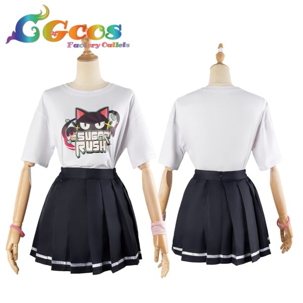 画像3: ブルーアーカイブ -ive aLIVE! 柚鳥ナツ コスプレ衣装 (3)