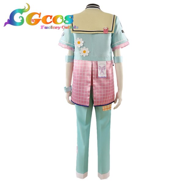 画像2: あんさんぶるスターズ! クロススカウト?ハッピーチャーム/Sunny Side 明星スバル 春川宙 漣ジュン コスプレ衣装 (2)