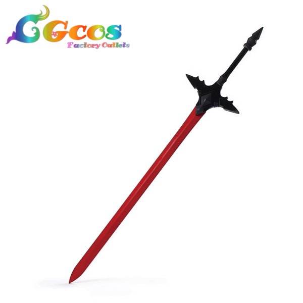 画像2: グランブルーファンタジー 水着闇ジャンヌ 剣 コスプレ道具 (2)