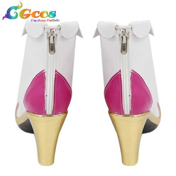 画像2: バーチャルYouTuber　Vtuber　コスプレ靴　橘ひなの　コスプレブーツ　コスプレ衣装 (2)