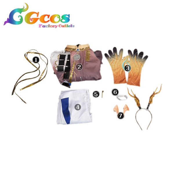 画像2: アークナイツ ジー 績 コスプレ衣装 (2)