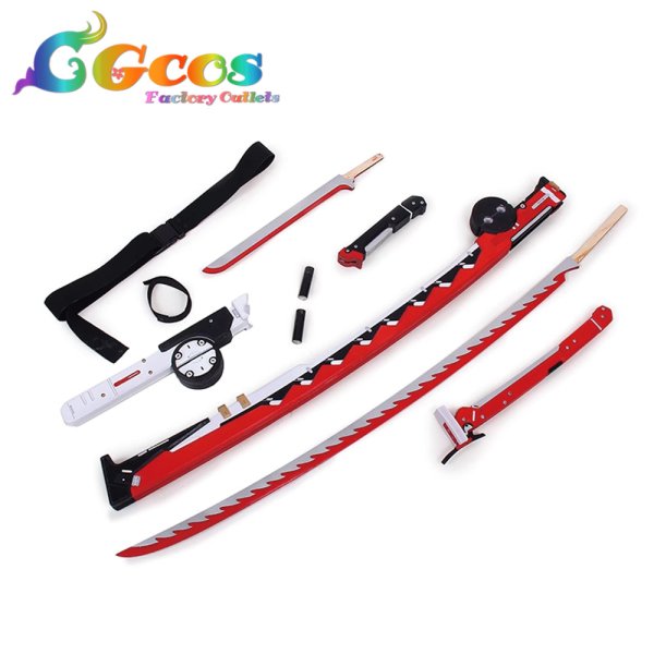 画像2: パニシング:グレイレイヴン ルシア?深紅ノ影 コスプレ道具 (2)