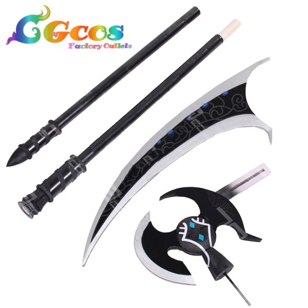 画像2: 魔法使いの約束 シノ Shino 鎌 コスプレ道具 (2)