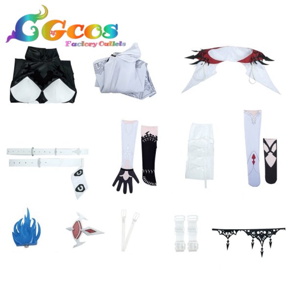 画像3: バーチャルYouTuber VTuber Elizabeth Rose Bloodflame エリザベス・ローズ・ブラッドフレイム コスプレ衣装 (3)