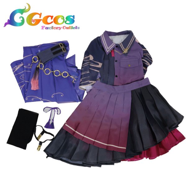 画像3: プロジェクトセカイ カラフルステージ! feat. 初音ミク 4th 白石杏 コスプレ衣装 (3)