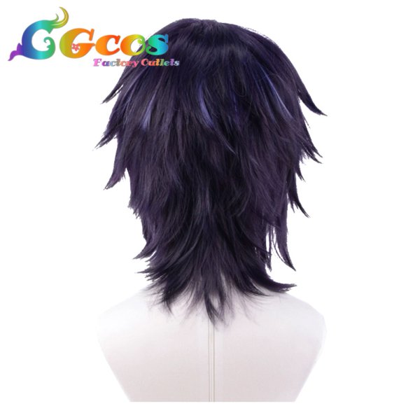 画像2: ヤリチン☆ビッチ部　ウィッグ　鹿谷樹　コスプレ衣装 (2)