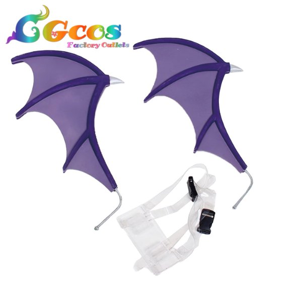 画像2: ウマ娘プリティーダービー ライスシャワー 翼 コスプレ道具 (2)