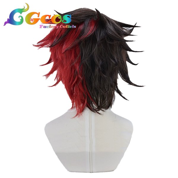 画像2: 刀剣乱舞　ウィッグ　肥前忠広　コスプレ衣装 (2)