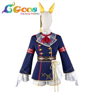 ウマ娘プリティーダービー カツラギエース 勝負服 コスプレ衣装