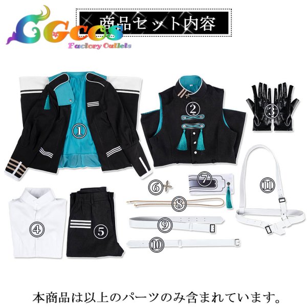 画像13: 一部在庫　バーチャルYouTuber　VTuber　VΔLZ　三華の樂　甲斐田晴　コスプレ衣装 (13)