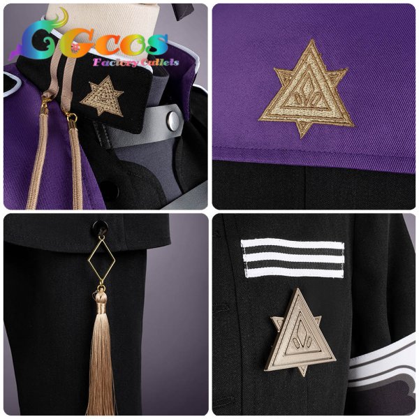 画像6: 一部在庫　バーチャルYouTuber　VTuber　VΔLZ　三華の樂　長尾景　コスプレ衣装 (6)