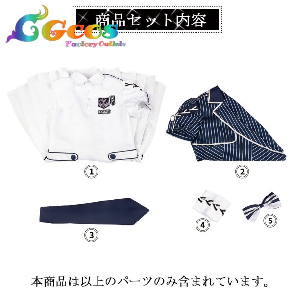 画像23: ラブライブ！スーパースター!!　FNS歌謡祭　シェキラ　澁谷かのん　嵐千砂都　若菜四季　鬼塚夏美　鬼塚冬毬　平安名すみれ　唐可可 葉月恋　ウィーン・マルガレーテ　Liella!　コスプレ衣装 (23)