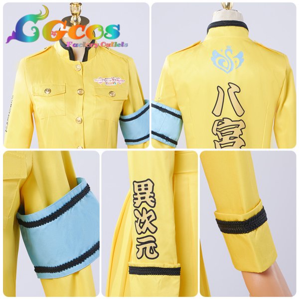 画像7: ラブライブ 虹ヶ咲学園スクールアイドル同好会　繚乱！ビクトリーロード　特攻服　上原歩夢　中須かすみ　夕霧綴理　天王寺璃奈　島村卯月 宮下愛　豊川風花 エマ・ヴェルデ　朝香果林　優木せつ菜　桜坂しずく　近江彼方　ミア・テイラー　鐘嵐珠　三船栞子　異次元フェス　高咲 侑　コスプレ衣装 (7)