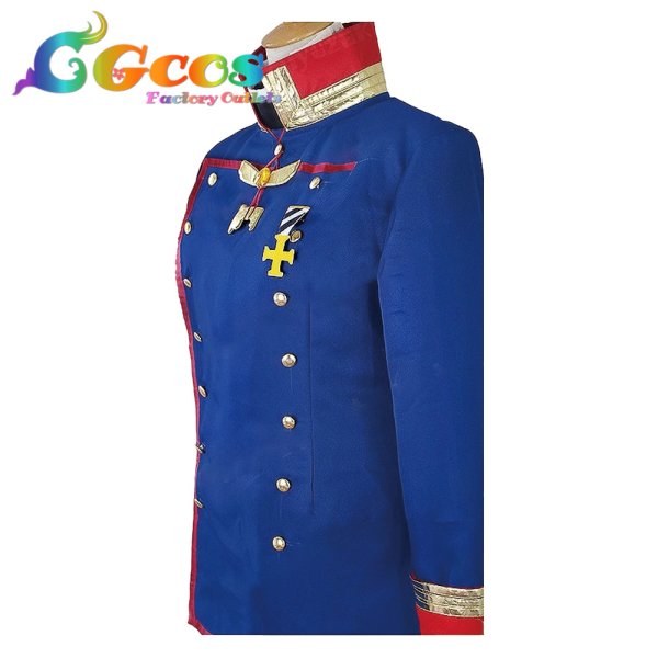 画像2: ドールズフロントライン ヴィクトール・フォン・グランツライヒ コスプレ衣装 (2)