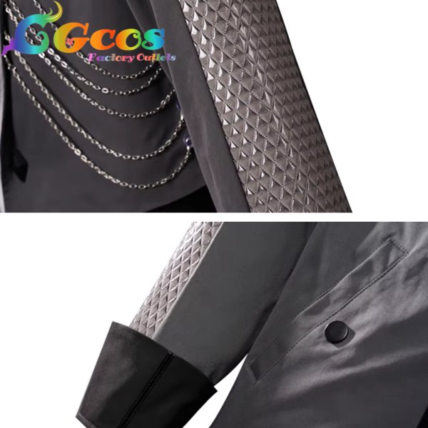 画像9: バーチャルYouTuber VTuber 葛葉(くずは) W●RK コスプレ衣装 (9)