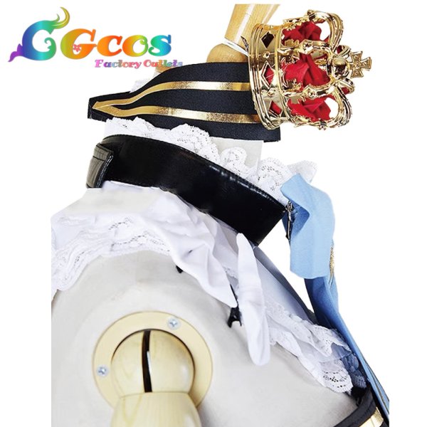 画像2: アズールレーン クイーン?エリザベス コスプレ衣装 (2)