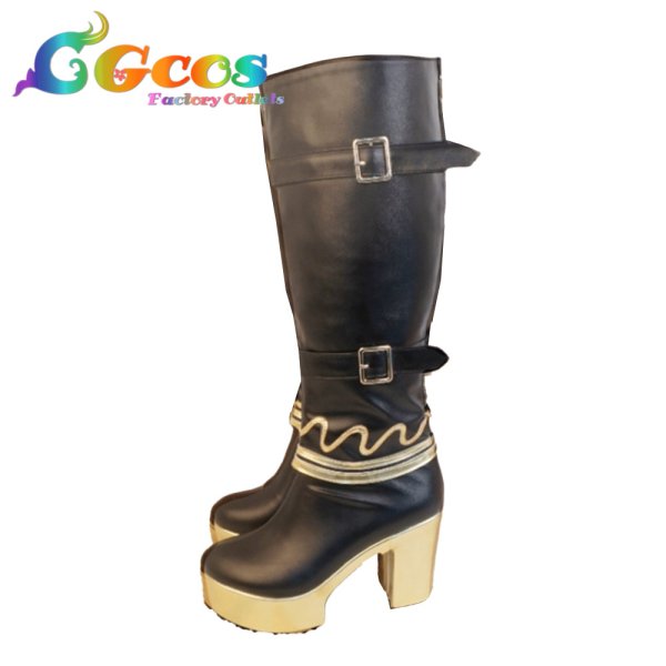 画像3: IdentityV 第五人格　コスプレ靴　作曲家(フレデリック・クレイバーグ)　竜狩人　コスプレブーツ　コスプレ衣装 (3)