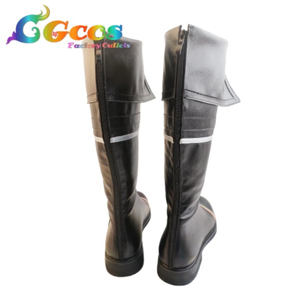 画像3: 陰の実力者になりたくて！　コスプレ靴　シャドウ　コスプレブーツ　コスプレ衣装 (3)