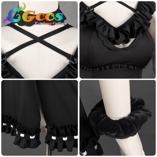 画像7: 一部在庫　バーチャルYouTuber　VTuber　宝鐘マリン　部屋着　コスプレ衣装 (7)