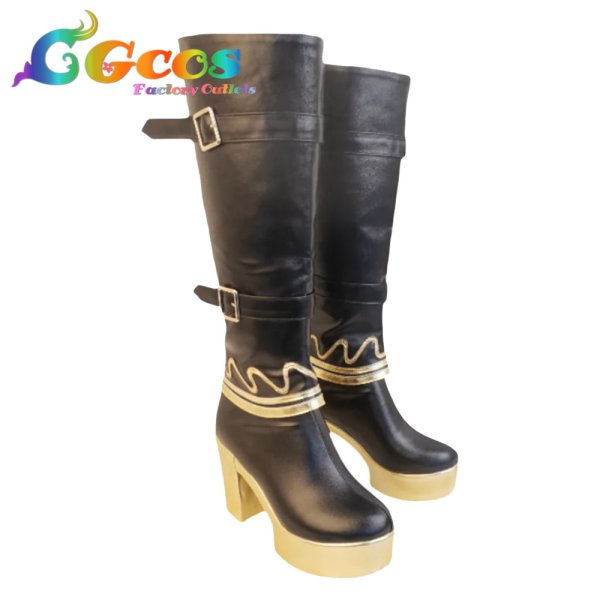 画像2: IdentityV 第五人格　コスプレ靴　作曲家(フレデリック・クレイバーグ)　竜狩人　コスプレブーツ　コスプレ衣装 (2)