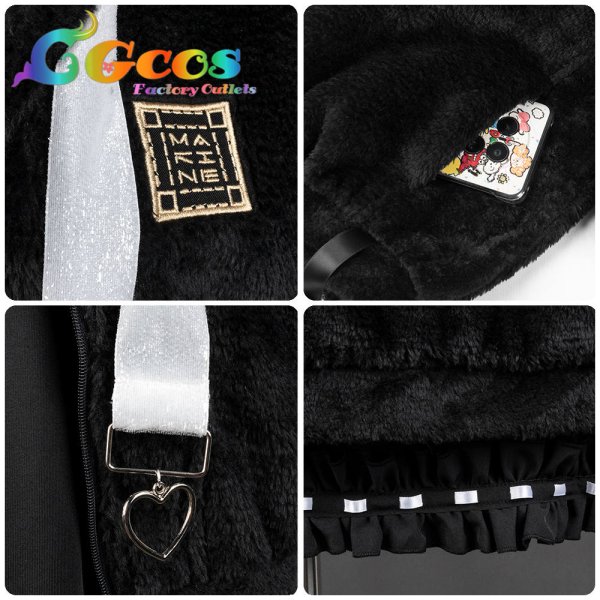 画像6: 一部在庫　バーチャルYouTuber　VTuber　宝鐘マリン　部屋着　コスプレ衣装 (6)