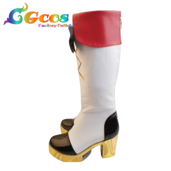 画像3: アイカツ!　コスプレ靴　星宮いちご　四ツ星学園　S4制服　コスプレブーツ　コスプレ衣装 (3)