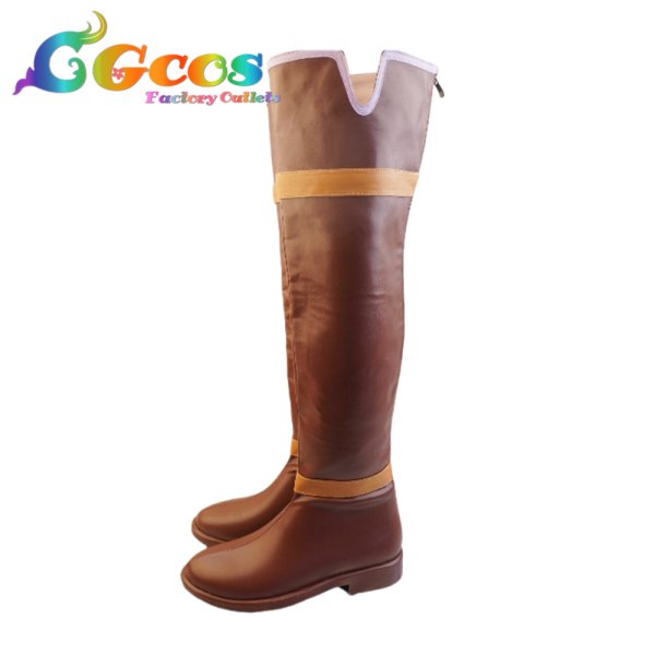 画像2: ノーゲーム・ノーライフ　コスプレ靴　リク・ドーラ　コスプレブーツ　コスプレ衣装 (2)