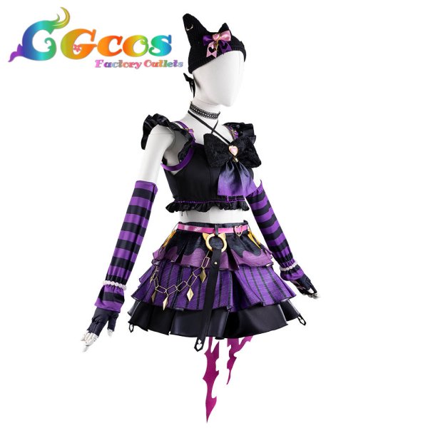 画像4: 一部在庫　ウマ娘プリティーダービー　ろっきん☆MewMeow　マヤノトップガン　コスプレ衣装 (4)