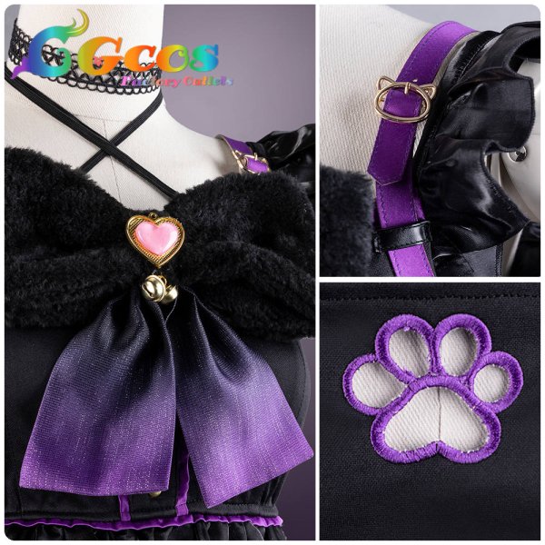 画像9: 一部在庫　ウマ娘プリティーダービー　ろっきん☆MewMeow　マヤノトップガン　コスプレ衣装 (9)