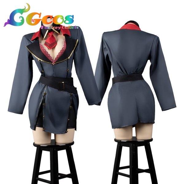 画像5: ブルーアーカイブ サツキ コスプレ衣装 (5)
