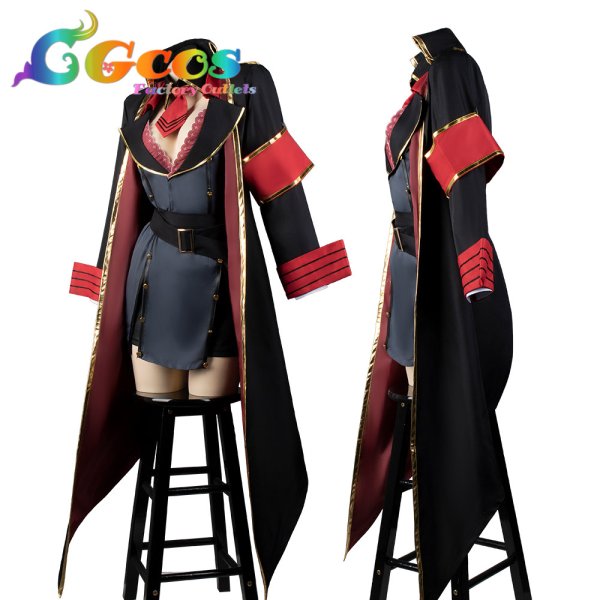 画像4: ブルーアーカイブ サツキ コスプレ衣装 (4)