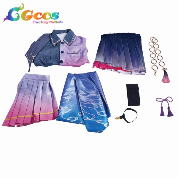 画像6: プロジェクトセカイ カラフルステージ! feat. 初音ミク 宵崎奏 セカライ4th コスプレ衣装 (6)