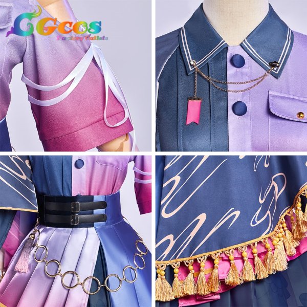 画像4: プロジェクトセカイ カラフルステージ! feat. 初音ミク 宵崎奏 セカライ4th コスプレ衣装 (4)