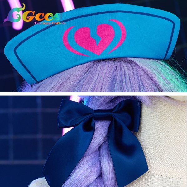 画像5: プロジェクトセカイ カラフルステージ! feat. 初音ミク 朝比奈まふゆ てりぶる★なーすさん 猫耳おばけの案内人 コスプレ衣装 (5)