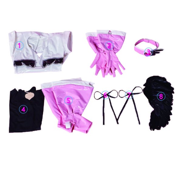 画像6: 魔法少女にあこがれて マジアマゼンタ コスプレ衣装 (6)