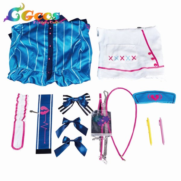 画像6: プロジェクトセカイ カラフルステージ! feat. 初音ミク 朝比奈まふゆ てりぶる★なーすさん 猫耳おばけの案内人 コスプレ衣装 (6)