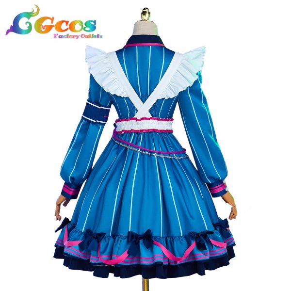 画像3: プロジェクトセカイ カラフルステージ! feat. 初音ミク 朝比奈まふゆ てりぶる★なーすさん 猫耳おばけの案内人 コスプレ衣装 (3)