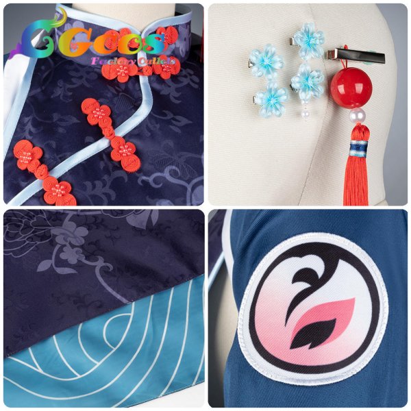 画像10: 一部在庫　ブルーアーカイブ　漆原カグヤ　コスプレ衣装 (10)