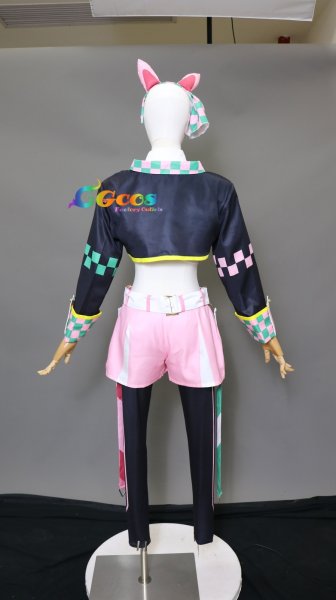 画像2: 受注生産 ウマ娘プリティーダービー ダンツフレーム 勝負服 コスプレ衣装 (2)